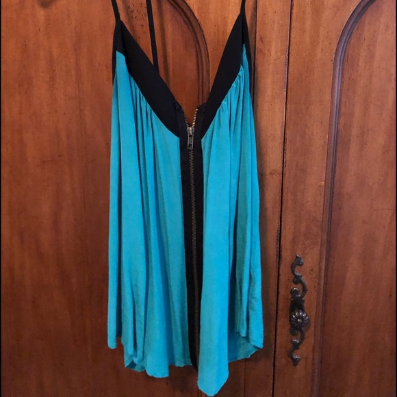 Silk zippered blouse - Picture 1 of 3